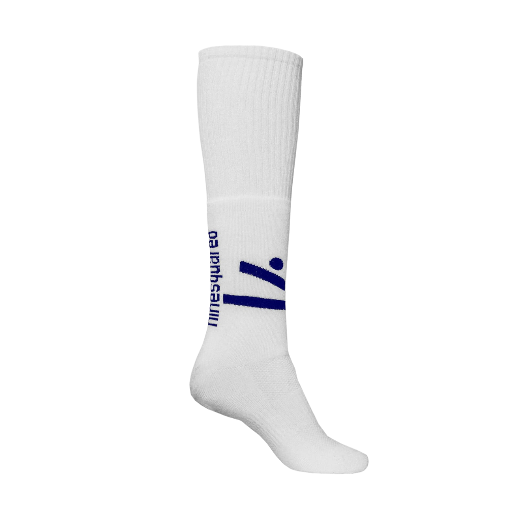 Ninesquared Jump spin socks white-navy